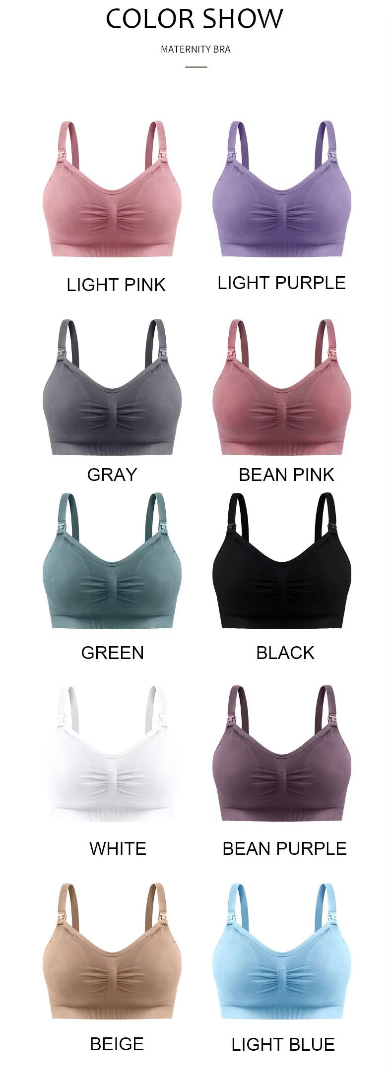 Nursing Bra for Pregnant Women (2) Nursing Bra for Pregnant Women (2)