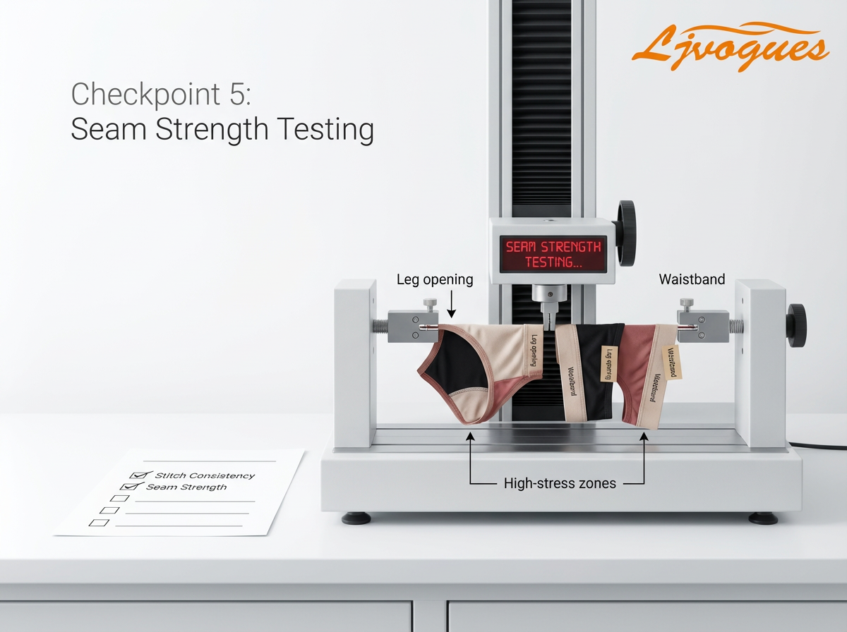 Seam Strength Testing