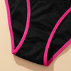 AX075 Low-Rise Bikini Period Panties for Light Flow Backup Protection