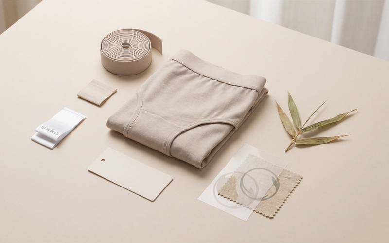 ustom bamboo fabric blending for private label period panties