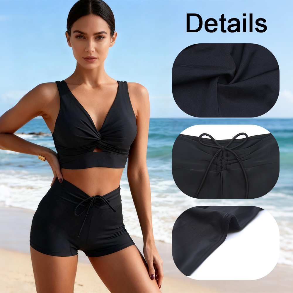 Wholesale Two-Piece Period Swimsuit Set