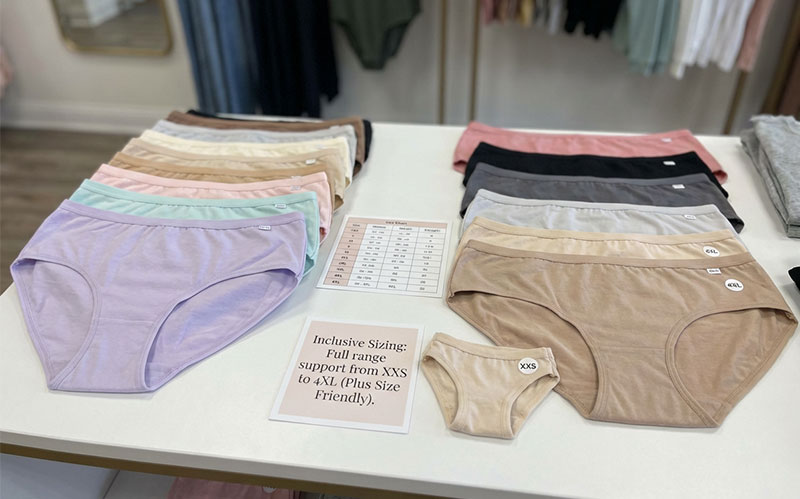 Size inclusive 4XL period underwear manufacturer China