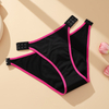 AX075 Low-Rise Bikini Period Panties for Light Flow Backup Protection