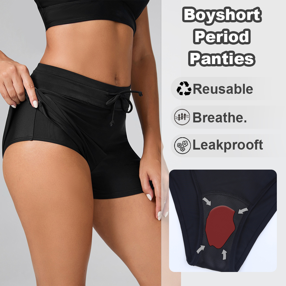 Wholesale Period Swimwear Boyshorts