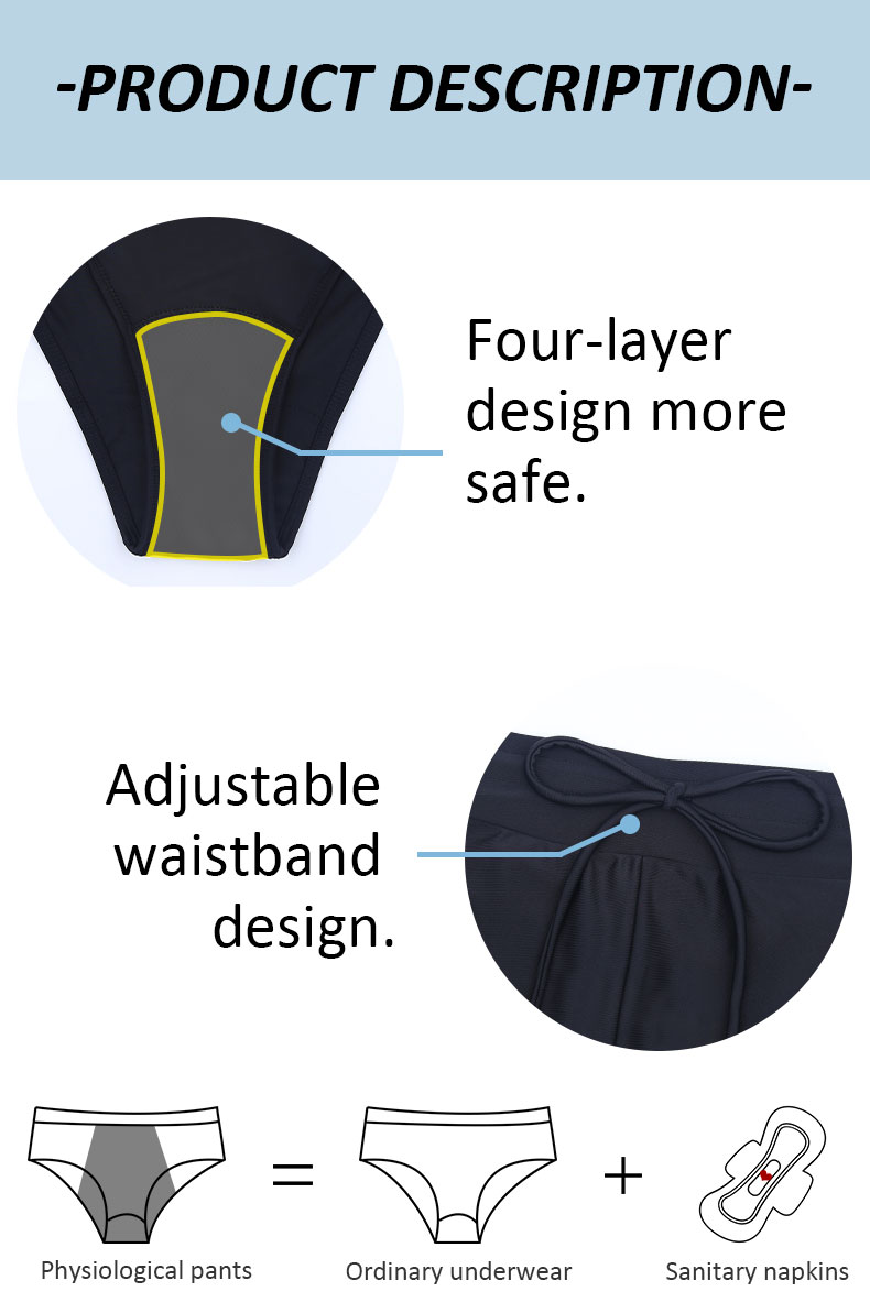 Wholesale Period Swimwear Boyshorts