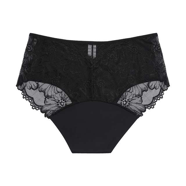 Wholesale Sexy Lace Period Panties | 4-Layer Anti-Side Leak Protection (40ml) | High-Absorbency Menstrual Lingerie