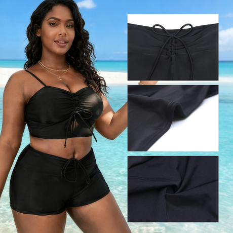 Wholesale Two-Piece Period Swimsuit Set