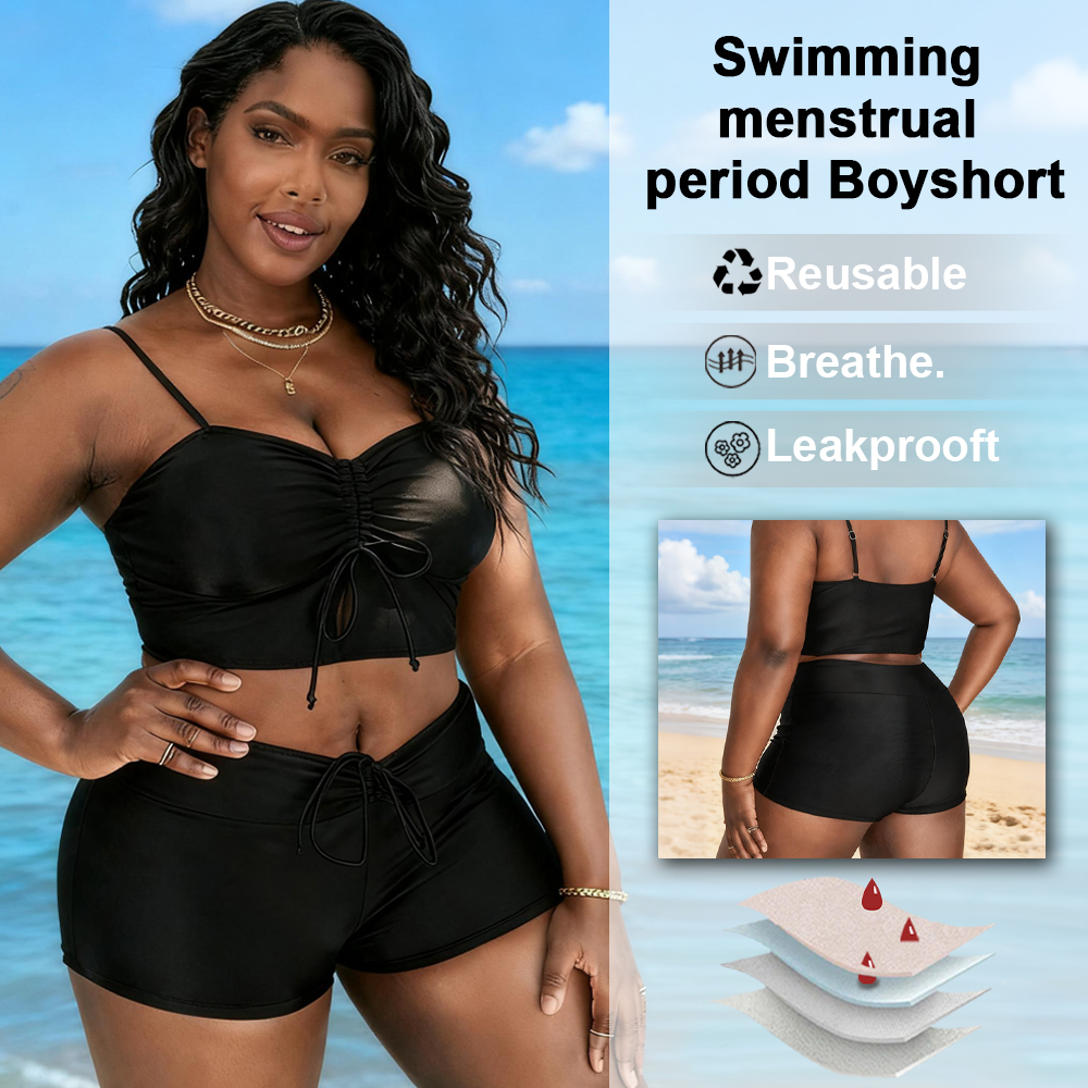 Model 9068 Two-Piece Period Swimsuit 