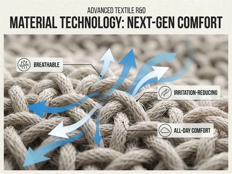 Comfortable and Healthy - Breathable Fabric Technology Billboard