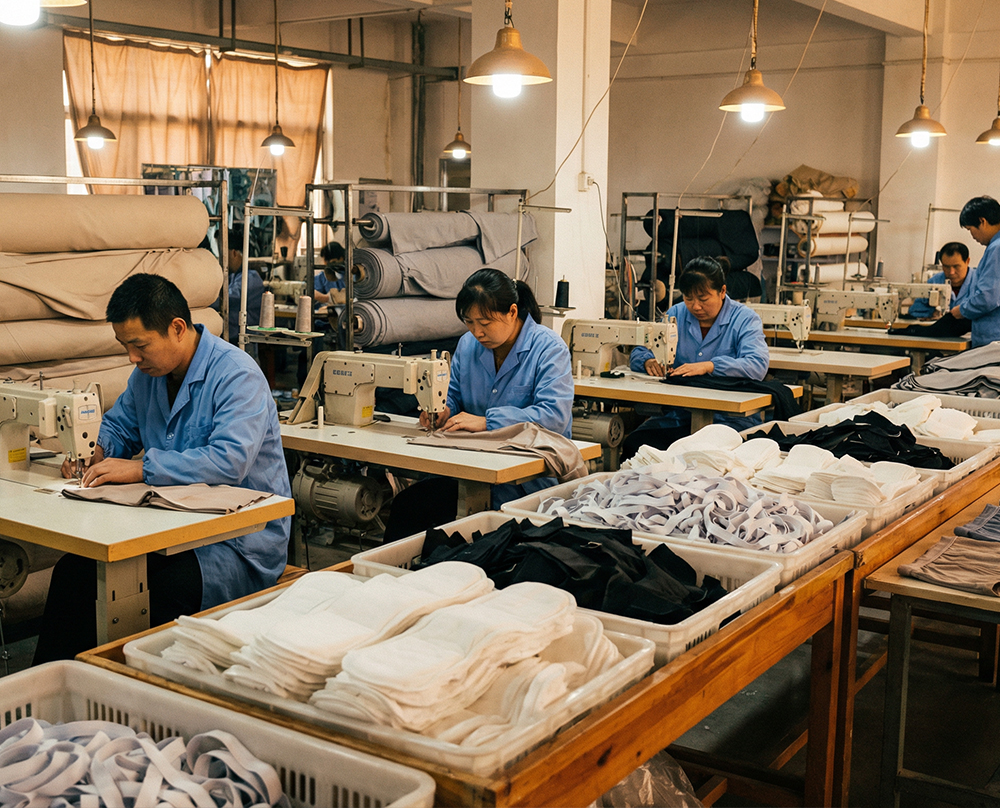 Ljvogues 8,000m2 factory for men\'s incontinence underwear manufacturing