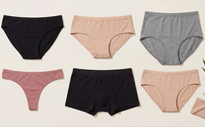 ustom bamboo fabric blending for private label period panties