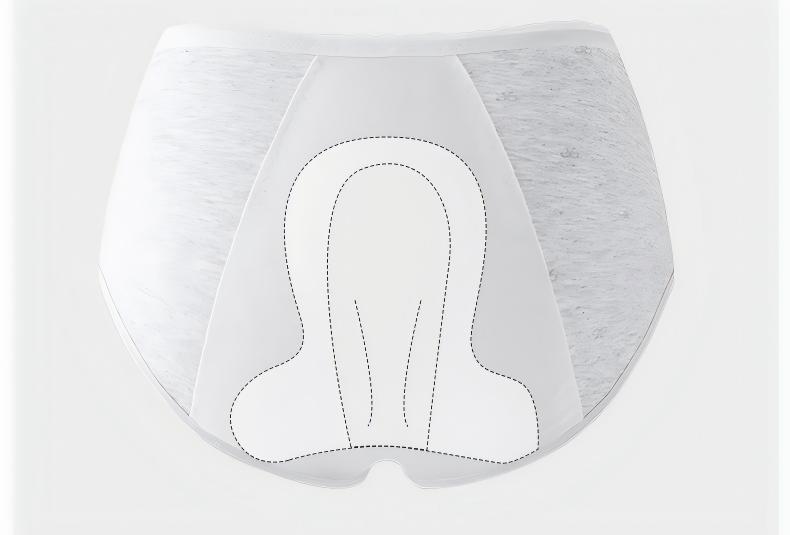 A-Class Antibacterial Mid-Waist Period Underwear