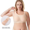 6 Colors XS-3XL Smooth Series High Elastic Thick Shoulder Straps Large Size Women's Bra Breathable Side Soft Support Gathered | KJD01