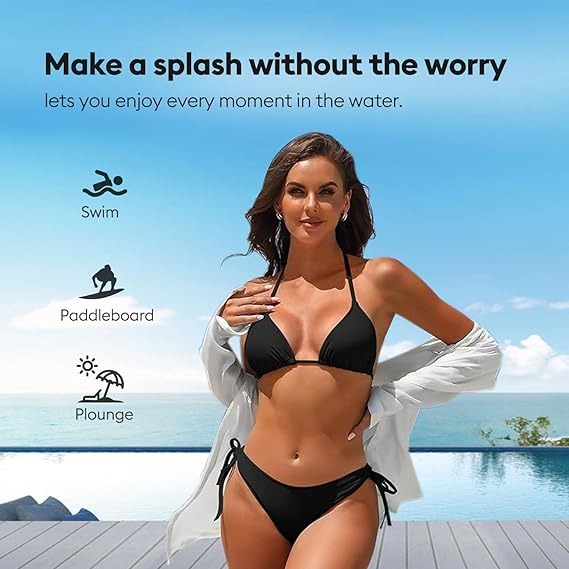 Wholesale Side Tie Period Swim Bottoms | Leakproof Swimwear OEM