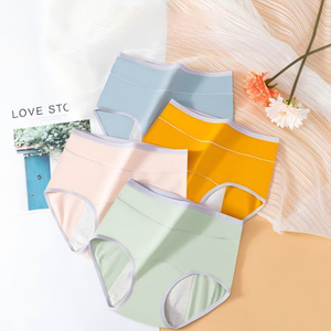 High Waist Shapewear Period Panties Plus Size Tummy Control Comfort