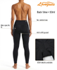 Activewear bottoms with built-in multi-layer absorbent gusse Cycling Leggings