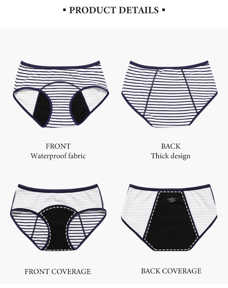 Teen Extended Crotch Period Underwear