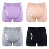 Washable Adult Incontinence Underwear | OEM Reusable Cloth Diaper Pants — 100% Cotton, 5-Layer 3D Leak-Proof, High Elastic Waistband, L–XXL, Wholesale & Custom Manufacturing