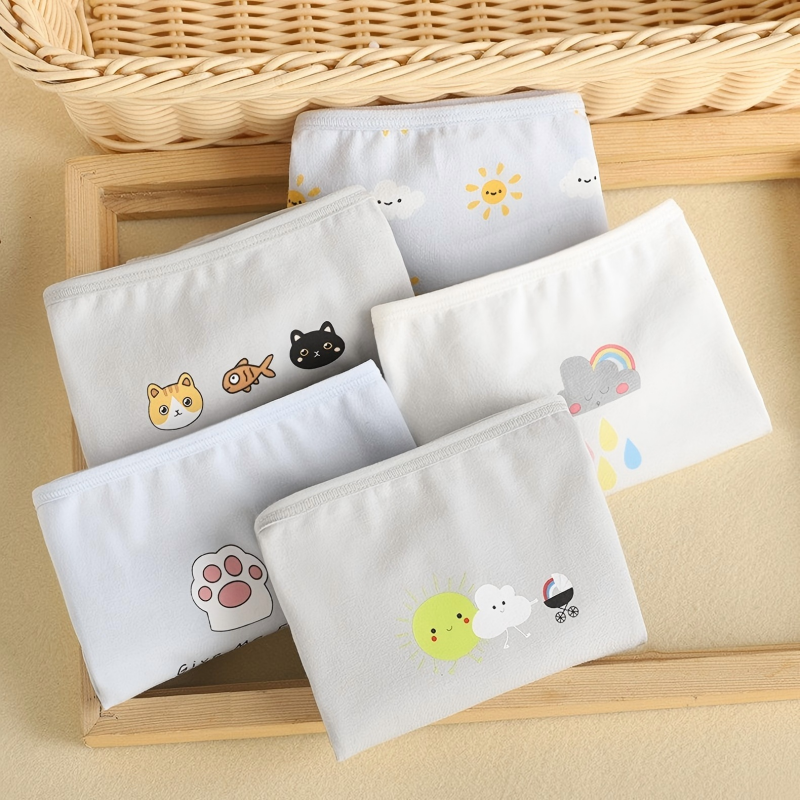 Breathable Pure Cotton Period Panties All-Day Comfort Light Flow