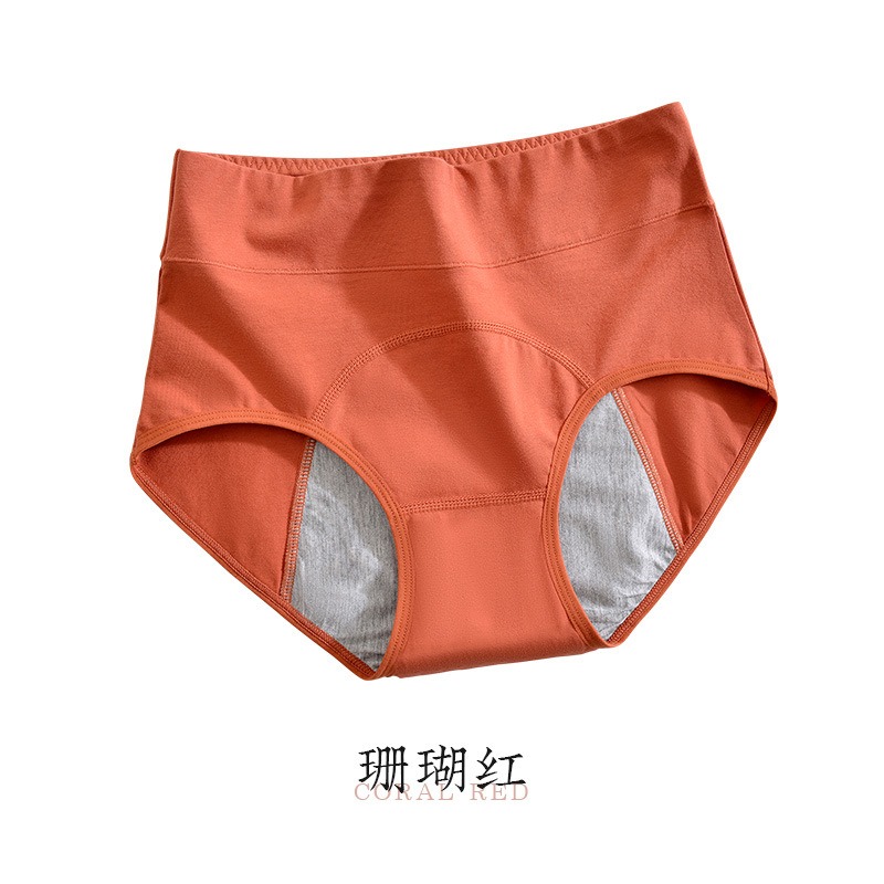High Waist Antibacterial Period Panties Light Customization Available