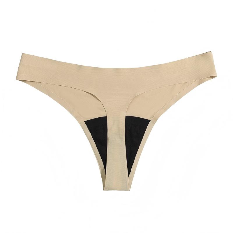 4-layer absorbent thong period panties