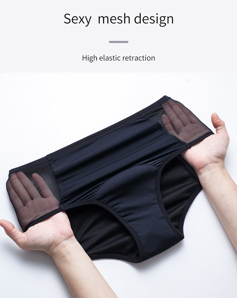 Wholesale Mesh Panel Period Panties