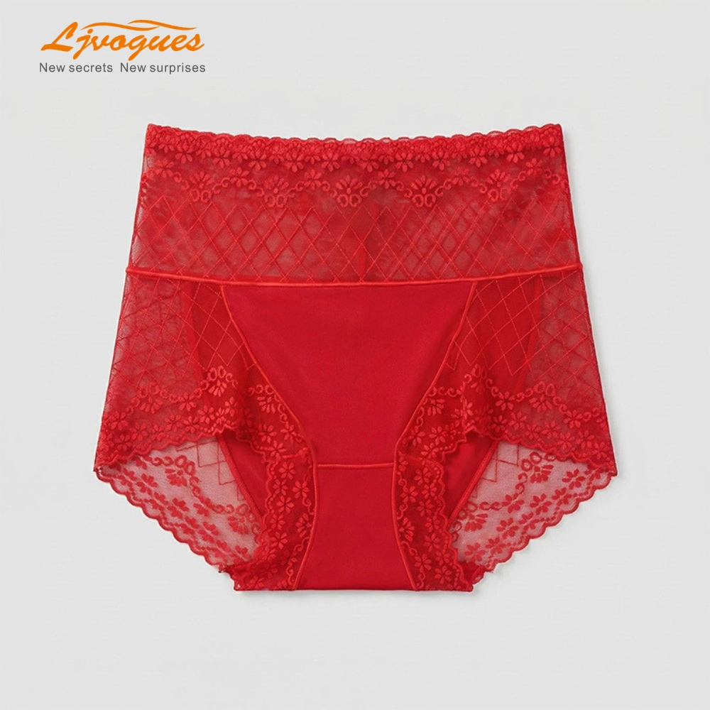 High-Waisted Lace Tummy Control Women's Briefs (1).jpg