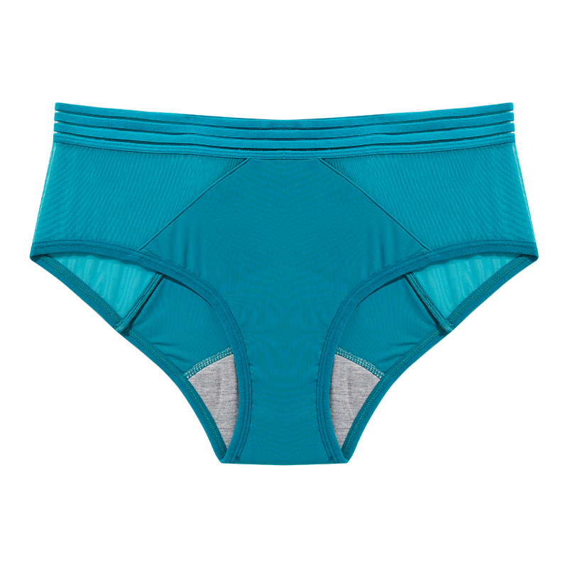 CR-25024 Water-Reveal 4-Layer Leak-Proof Period Underwear | Light Flow 13–18ml Breathable Cut-and-Sew Panties | OEM/ODM Wholesale