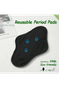 Reusable Period Pads Wholesale | Bamboo Fiber + Organic Cotton | TPU Waterproof Layer | High Absorbency Multi-Layer Design | Soft & Breathable