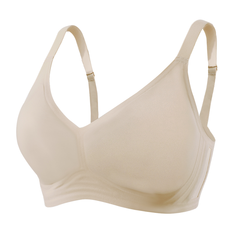 BX1668 Women's Wire-Free Seamless Bralette | Breathable Stretchy Second-Skin Bra | Jelly Gel Support | OEM/ODM Wholesale