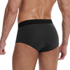 OEM Men's Washable Incontinence Underwear | 4-Layer 150ml Absorbent | Cotton Bamboo Brief | 3D U-Pouch Open Fly | XS–4XL