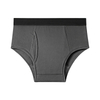 OEM Men's Washable Incontinence Underwear | 4-Layer 150ml Absorbent | Cotton Bamboo Brief | 3D U-Pouch Open Fly | XS–4XL