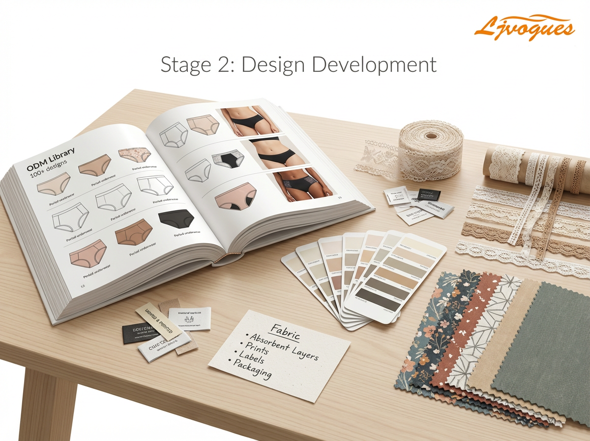 ljvogues-period-underwear-odm-stage-02-design-development-customization