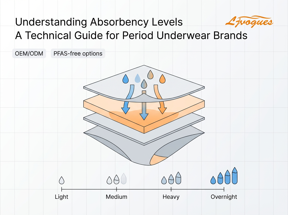 Understanding Absorbency Levels: A Technical Guide for Period Underwear Brands