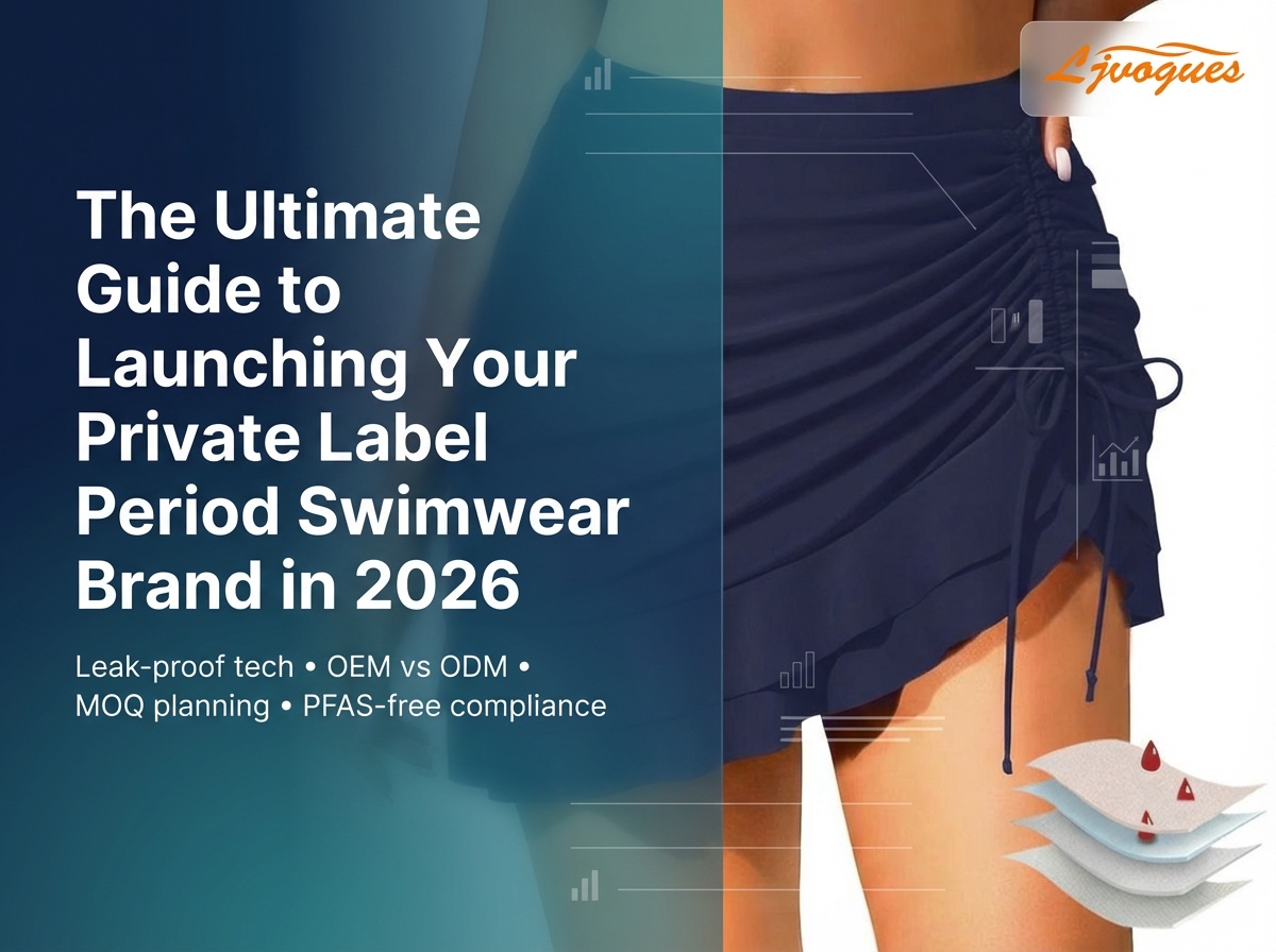 The Ultimate Guide to Launching Your Private Label Period Swimwear Brand in 2026