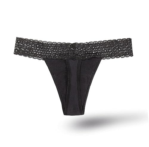 Wholesale Lace-Trim Period Bikini | Sexy Absorbent Panties OEM