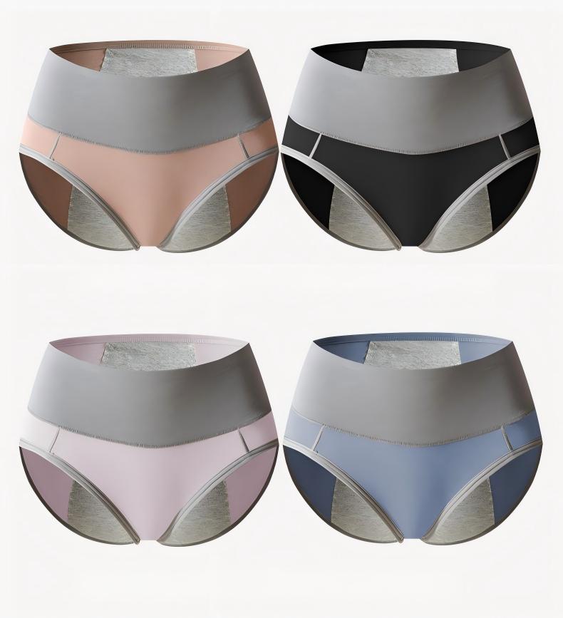 Extra Size High Waist Period Panties Extended Coverage Plus Comfort