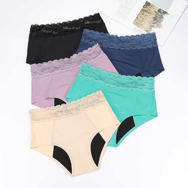 High-Rise Seamless Period Panties | 35ml Leak-Proof Menstrual Briefs | Custom Organic Cotton / Bamboo OEM Manufacturer
