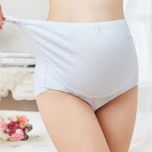 0015 High Waist Cotton Maternity Panties