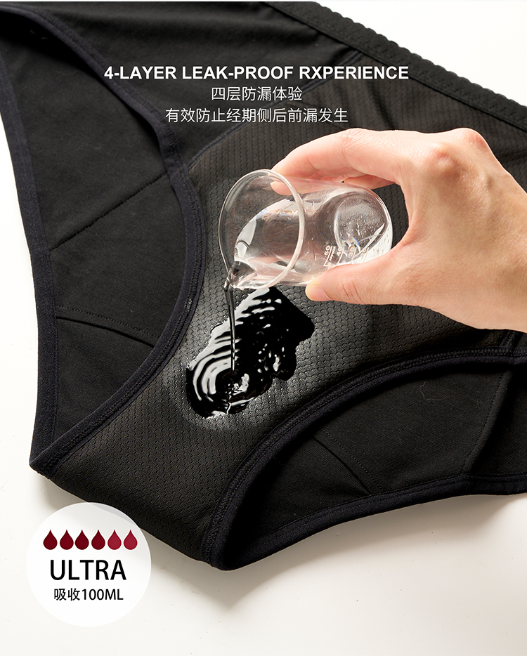 IY008 Women's 4-Layer Leakproof Period Panties (3).jpg