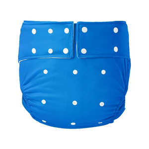OEM Reusable Adult Cloth Diaper Cover | PUL Waterproof + Ice Silk Inner | Adjustable Snap Waist | Use With Removable Insert Pad