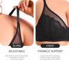 B-E Cup 2 Colors Ultra-thin Lace Mesh See-through Large Size Bra Push-up Sexy Support Underwear Bra 3/2 Cup Type Comfortable
