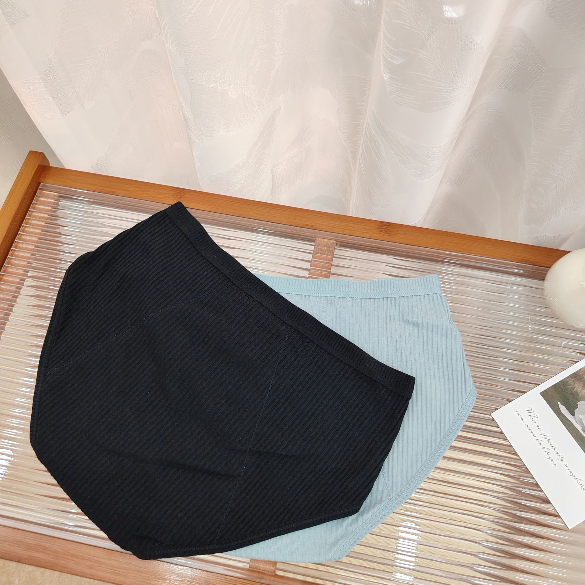 3-Layer Ruffle Leak-Proof Period Panties Pocket Design Easy Clean