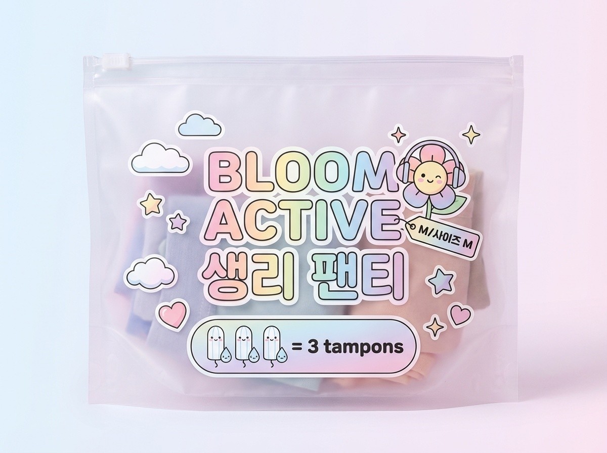 The Teen Vibes Series: Period Panties Packaging