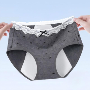 A-Class Antibacterial Mid-Waist Period Panties Premium Grade Fabric