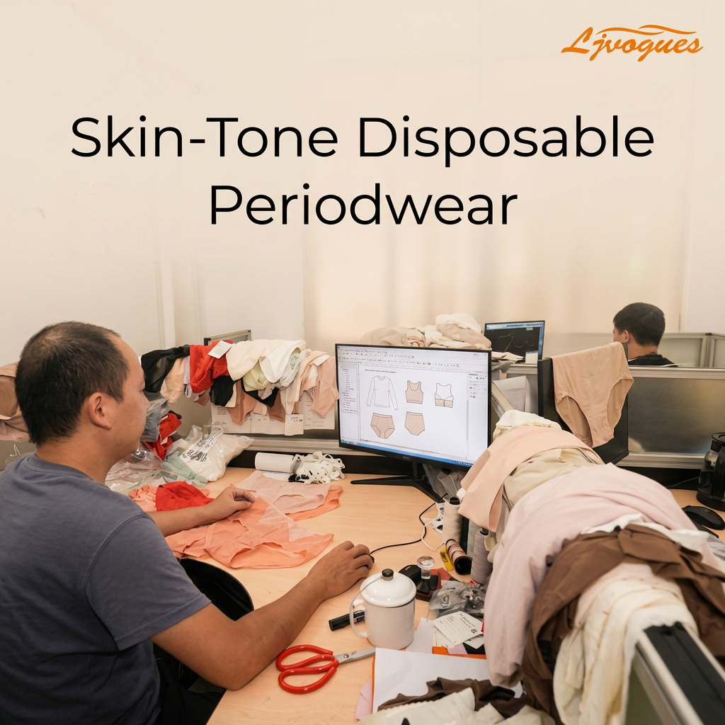 How We Developed Custom Skin-Tone Disposable Period Underwear for A US Startup Brand