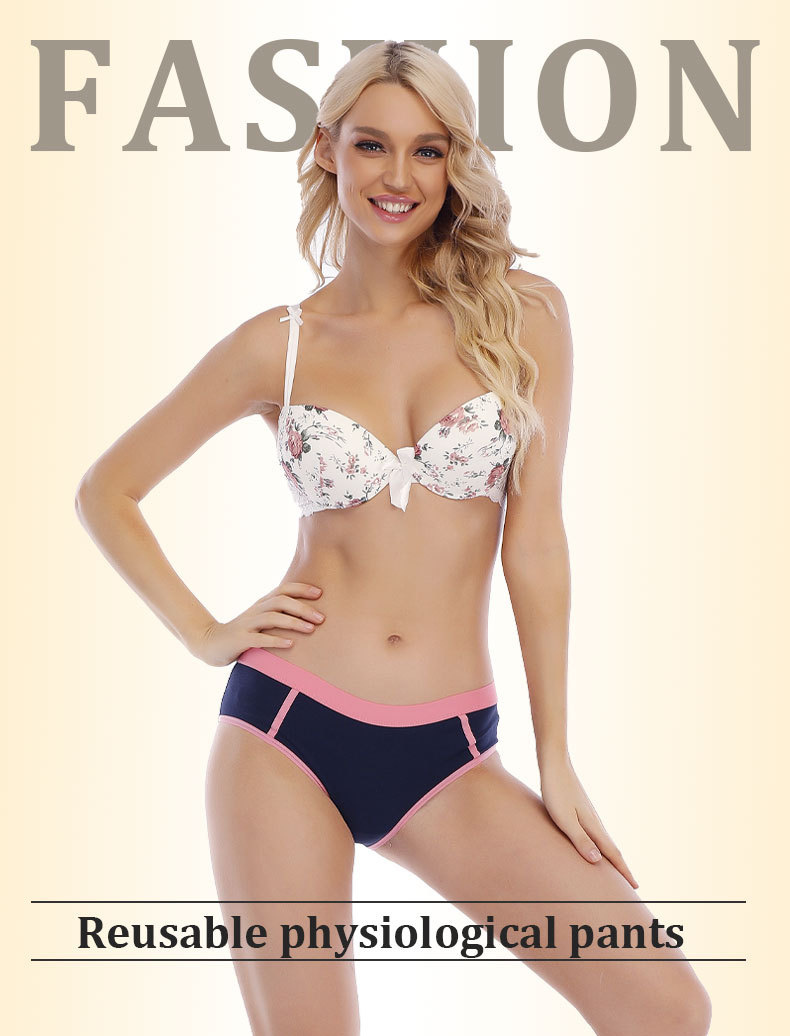 Teen Girls 4-Layer Leakproof Period Underwear (Reusable, Breathable, Pad-Free) | Spot Wholesale Supply