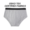 Model SH-001MIBBR Men's Leak-Proof Briefs (50-150ml, Heathered, Contrast Waistband)