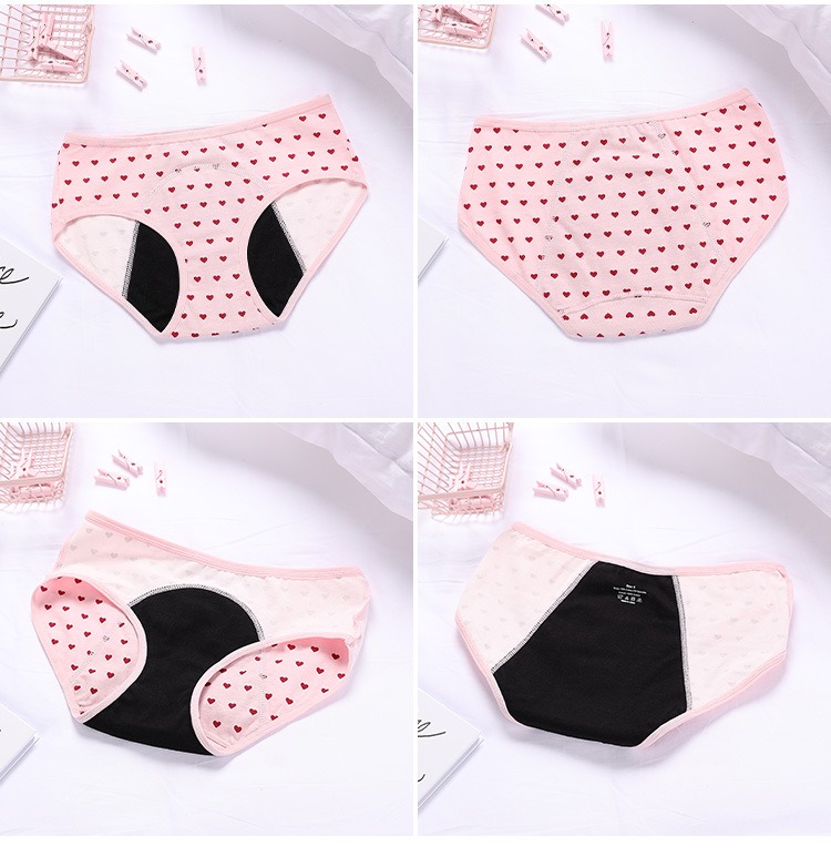 A-Class Student Period Panties Pure Cotton Leak-Proof for School
