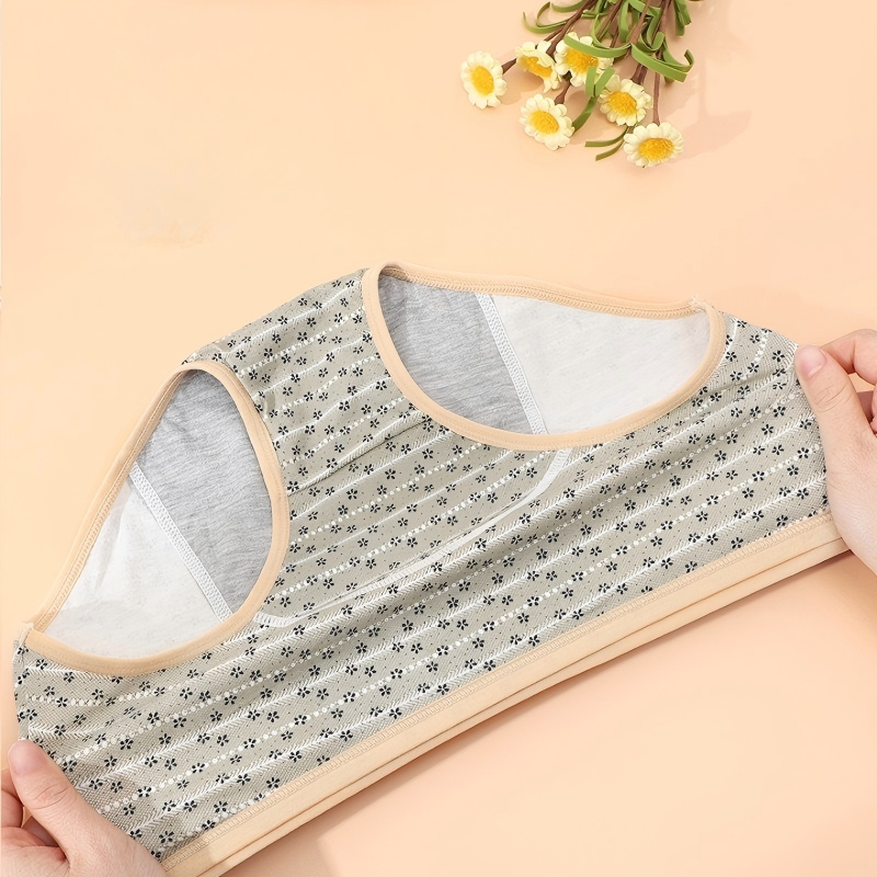 Mid-Waist Sleep Period Panties Comfortable Nighttime Leak-Proof Protection